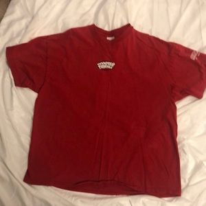 Men’s red T-shirt
